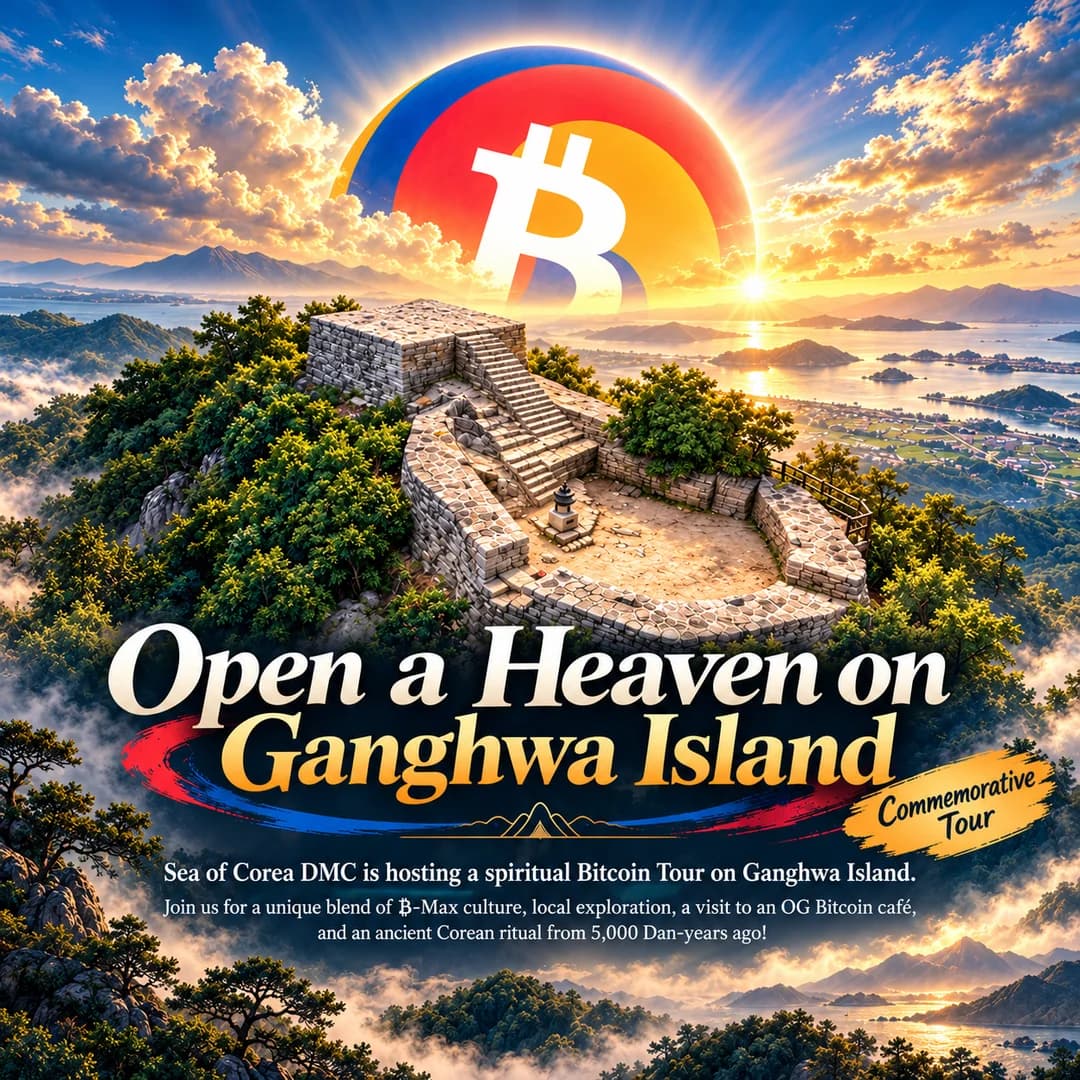 Bitcoin Tour Corea #1 — 마니산